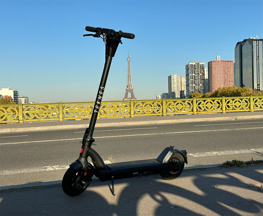 Trottinette électrique Teknes TK1 (Etanche, batterie amovible) – Urban Emove